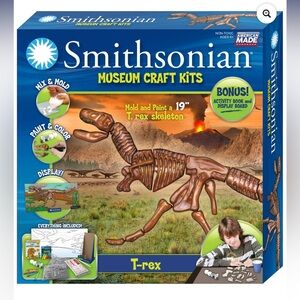 $5🦖Smithsonian T. Rex Skeleton Craft Kit🦖New🦖When Bundled With 3 OR MORE ITEMS